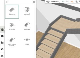 Crea escaleras y desvanes