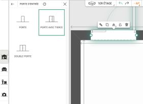 Add doors and windows to your house plans