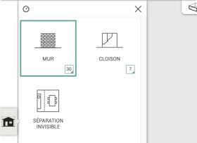 Trace walls and partitions on your 2D plan